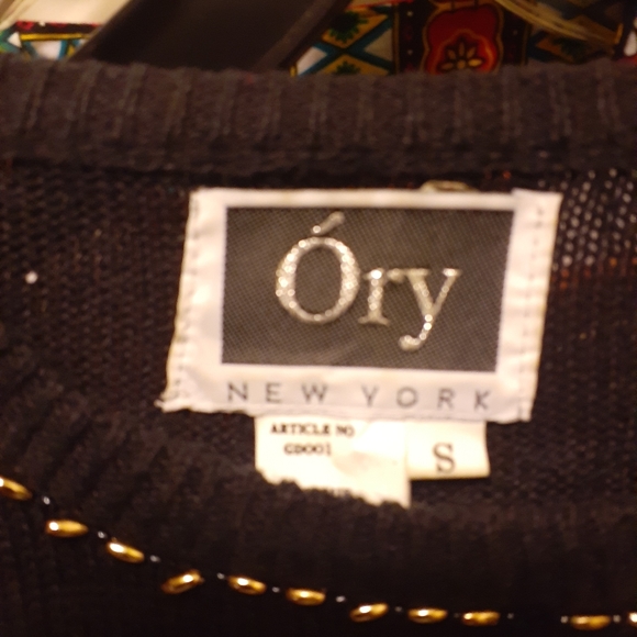 Black long sleeved "tassels" Sweater☃️ - Picture 4 of 4